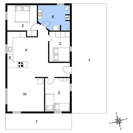 0163-romo-havnebyvej-5 בית נופש Bolilmark
